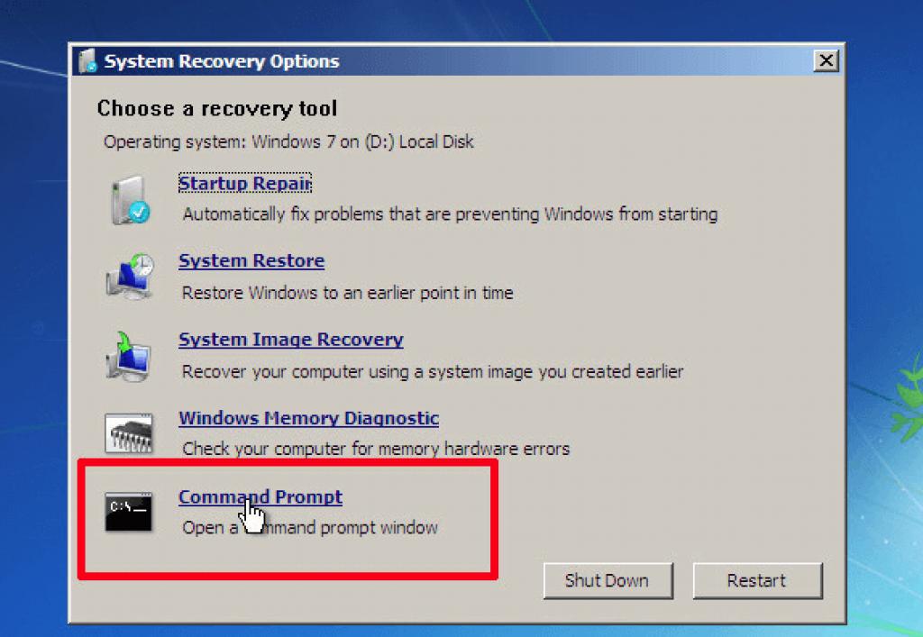 Как восстановить или сбросить пароль пользователя Windows